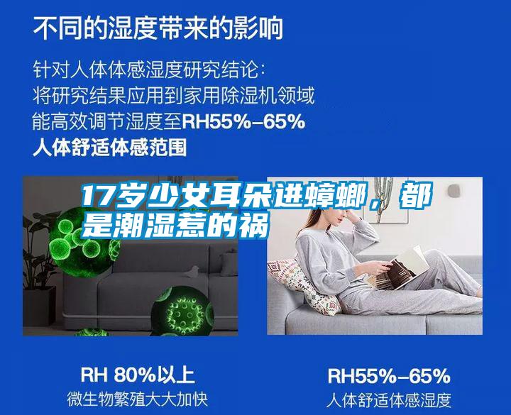 17岁少女耳朵进蟑螂，都是潮湿惹的祸