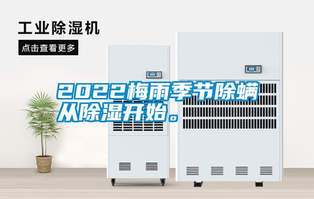 2022梅雨季节除螨从除湿开始。