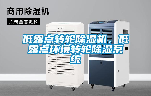 低露点转轮草莓视频APP在线观看，低露点环境转轮除湿系统