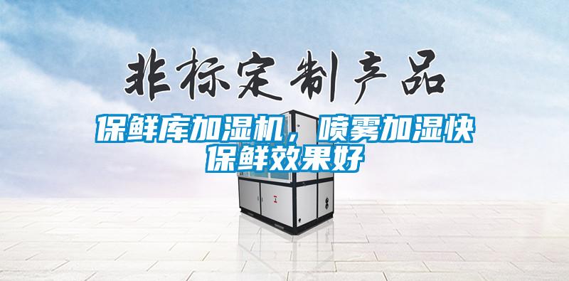 保鲜库加湿机，喷雾加湿快保鲜效果好