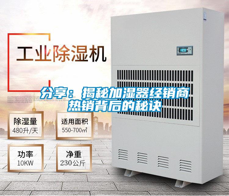 分享：揭秘加湿器经销商热销背后的秘诀