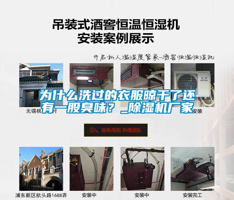为什么洗过的衣服晾干了还有一股臭味？_草莓视频APP在线观看厂家