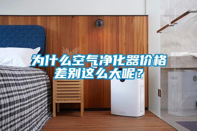 为什么空气净化器价格差别这么大呢？