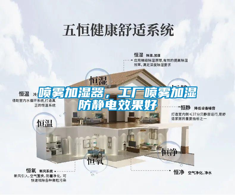 喷雾加湿器，工厂喷雾加湿防静电效果好