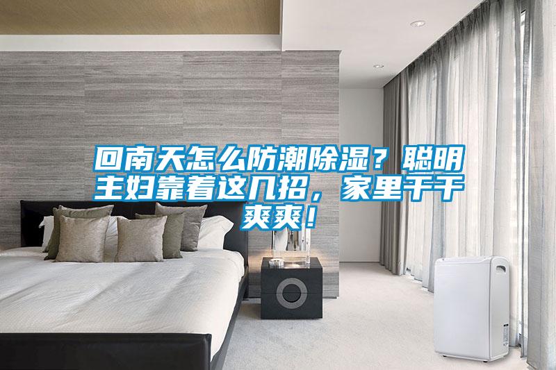 回南天怎么防潮除湿？聪明主妇靠着这几招，家里干干爽爽！