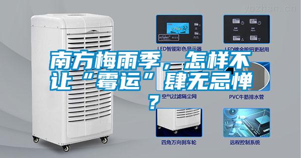 南方梅雨季，怎样不让“霉运”肆无忌惮？