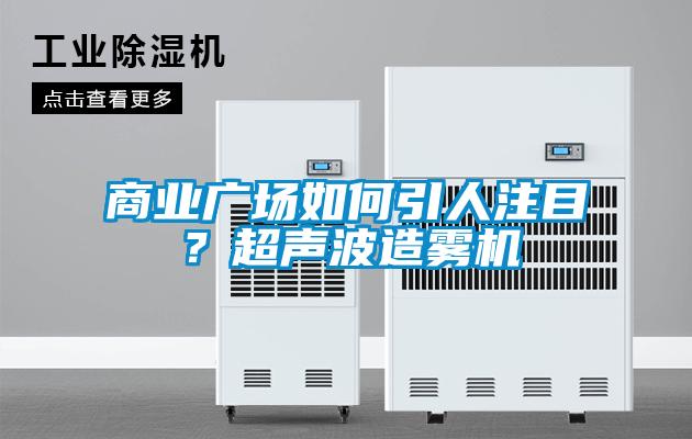 商业广场如何引人注目？超声波造雾机