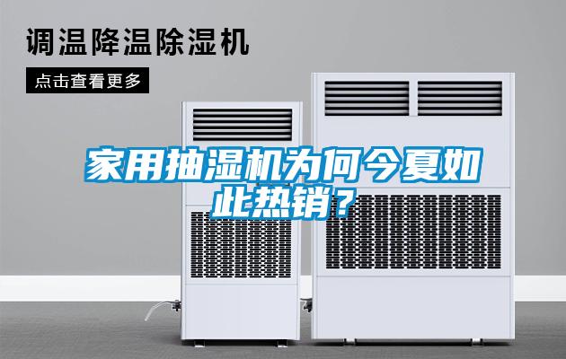 家用抽湿机为何今夏如此热销？
