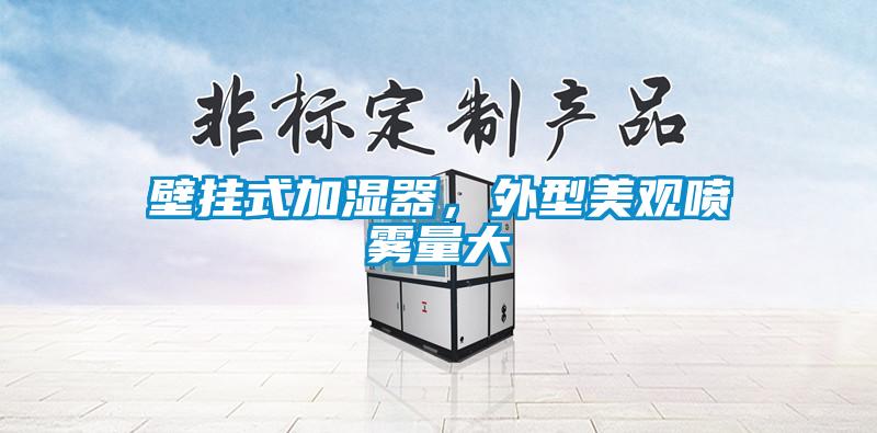 壁挂式加湿器，外型美观喷雾量大