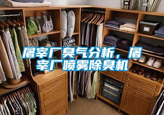 屠宰厂臭气分析，屠宰厂喷雾除臭机