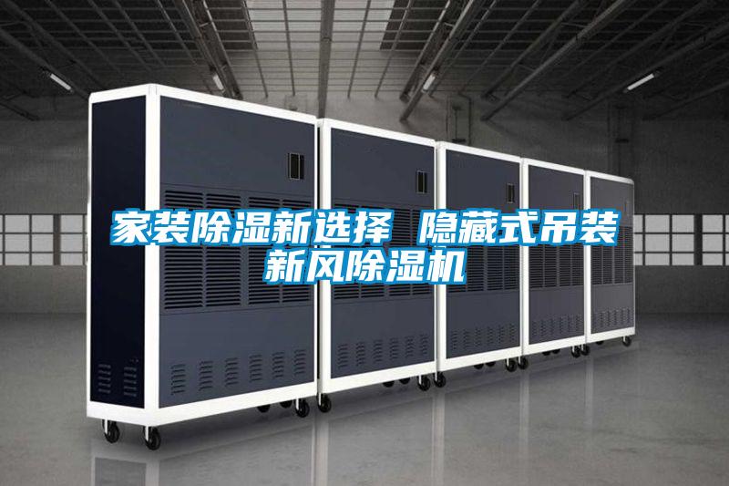 家装除湿新选择 隐藏式吊装新风草莓视频APP在线观看