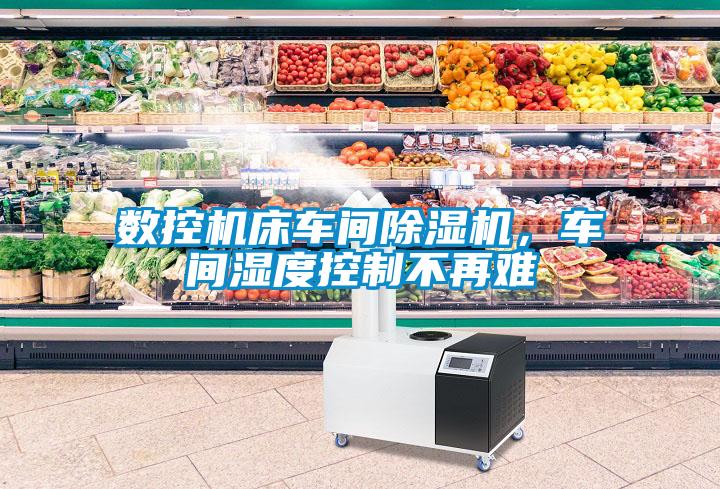 数控机床车间草莓视频APP在线观看，车间湿度控制不再难