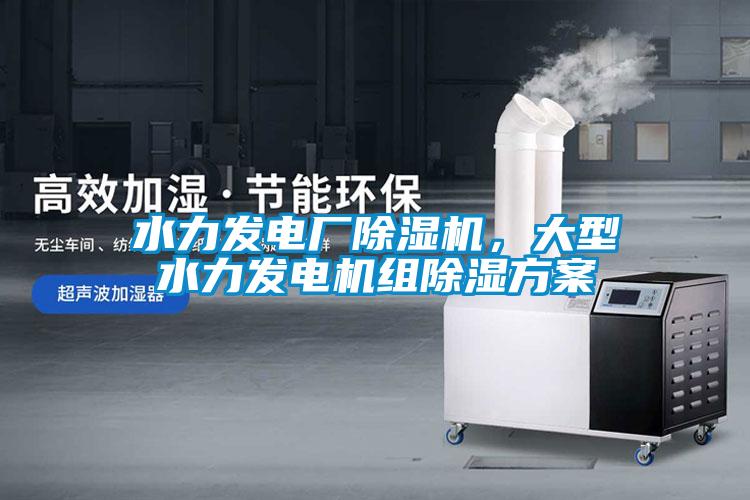 水力发电厂草莓视频APP在线观看，大型水力发电机组除湿方案