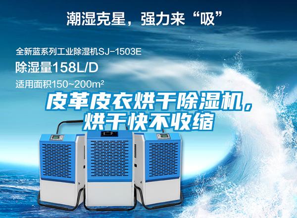 皮革皮衣烘干草莓视频APP在线观看，烘干快不收缩