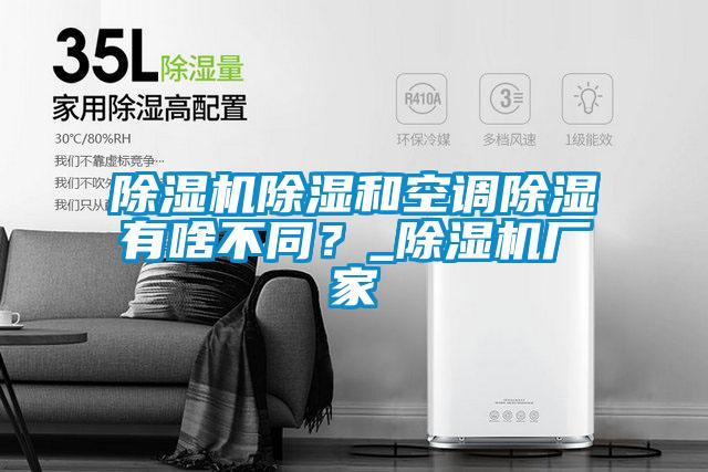 草莓视频APP在线观看除湿和空调除湿有啥不同？_草莓视频APP在线观看厂家