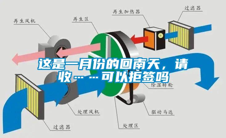 这是一月份的回南天，请收……可以拒签吗