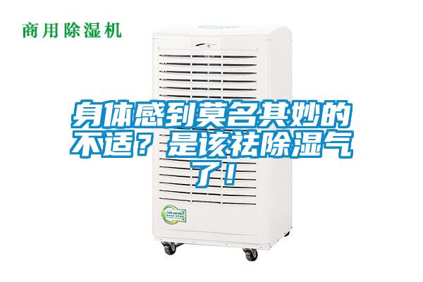 身体感到莫名其妙的不适？是该祛除湿气了！