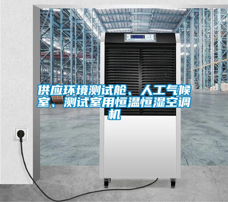 供应环境测试舱、人工气候室、测试室用恒温恒湿空调机