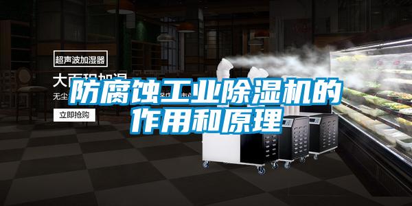防腐蚀工业草莓视频APP在线观看的作用和原理
