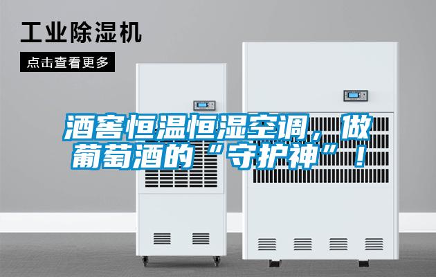 酒窖恒温恒湿空调，做葡萄酒的“守护神”！