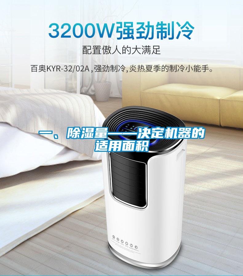 一、除湿量——决定机器的适用面积