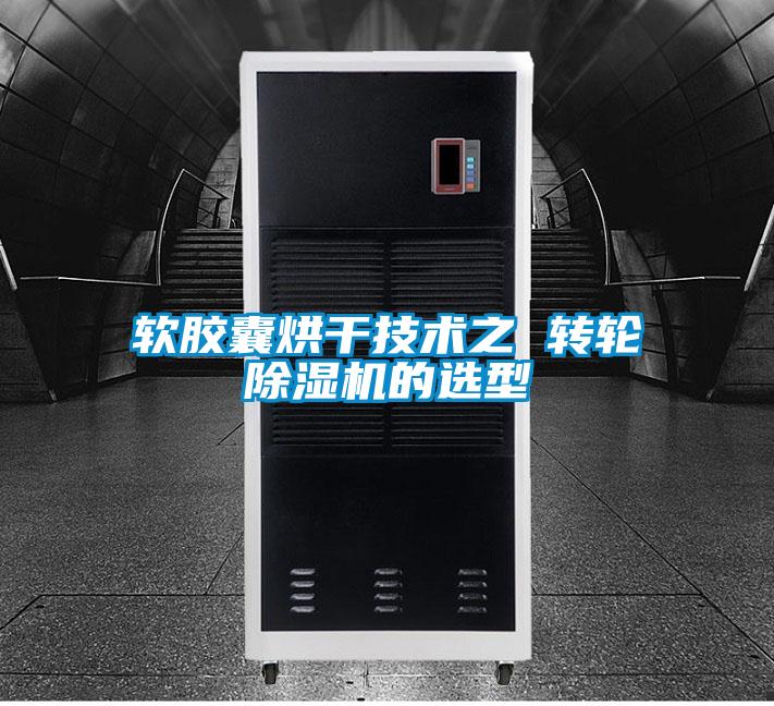 软胶囊烘干技术之 转轮草莓视频APP在线观看的选型
