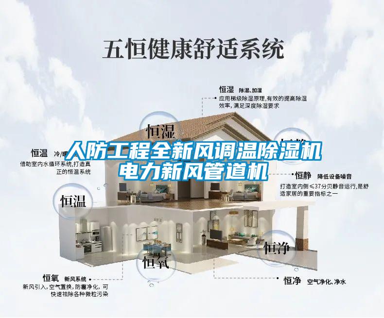 人防工程全新风调温草莓视频APP在线观看电力新风管道机