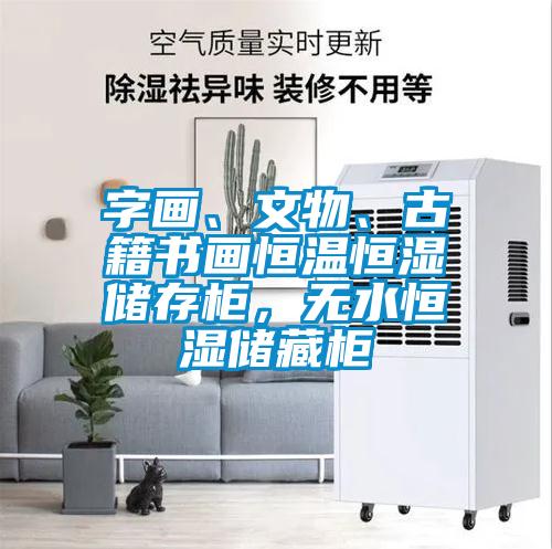 字画、文物、古籍书画恒温恒湿储存柜，无水恒湿储藏柜