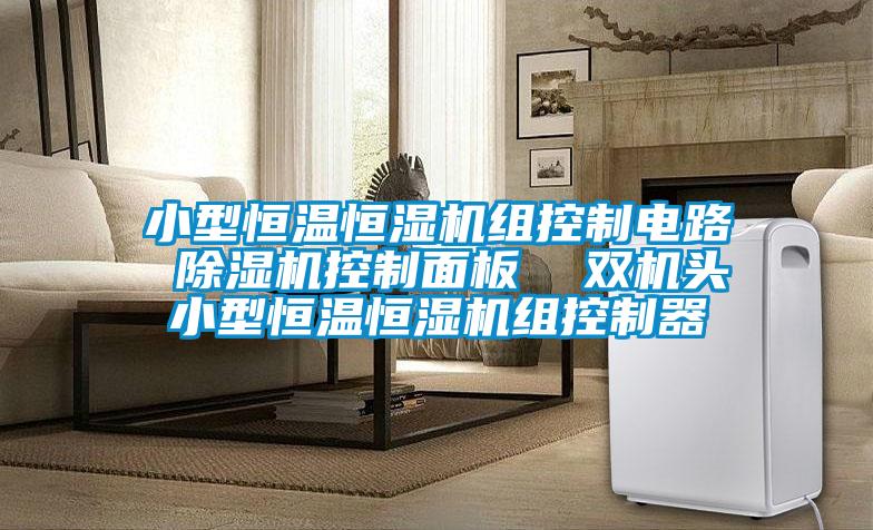 小型恒温恒湿机组控制电路 草莓视频APP在线观看控制面板  双机头小型恒温恒湿机组控制器