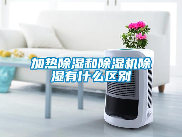 加热除湿和草莓视频APP在线观看除湿有什么区别