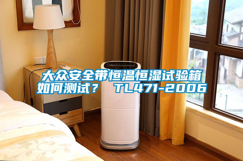 大众安全带恒温恒湿试验箱如何测试？ TL471-2006