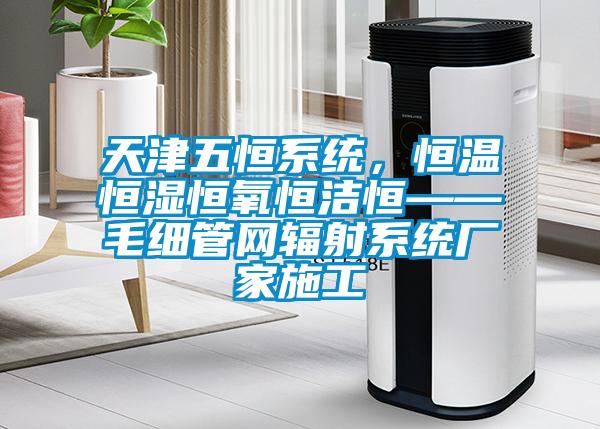 天津五恒系统，恒温恒湿恒氧恒洁恒——毛细管网辐射系统厂家施工