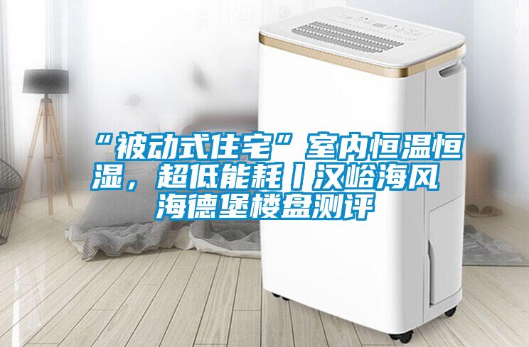 “被动式住宅”室内恒温恒湿，超低能耗丨汉峪海风海德堡楼盘测评