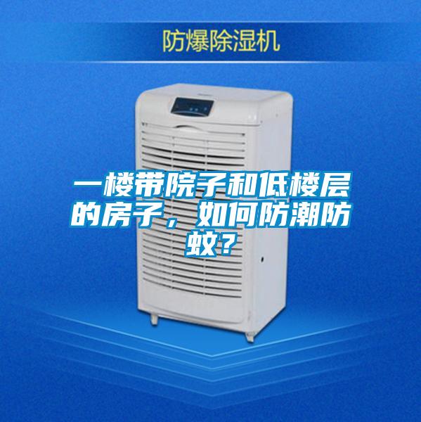 一楼带院子和低楼层的房子，如何防潮防蚊？