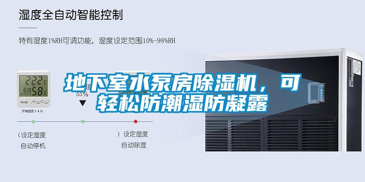 地下室水泵房草莓视频APP在线观看，可轻松防潮湿防凝露