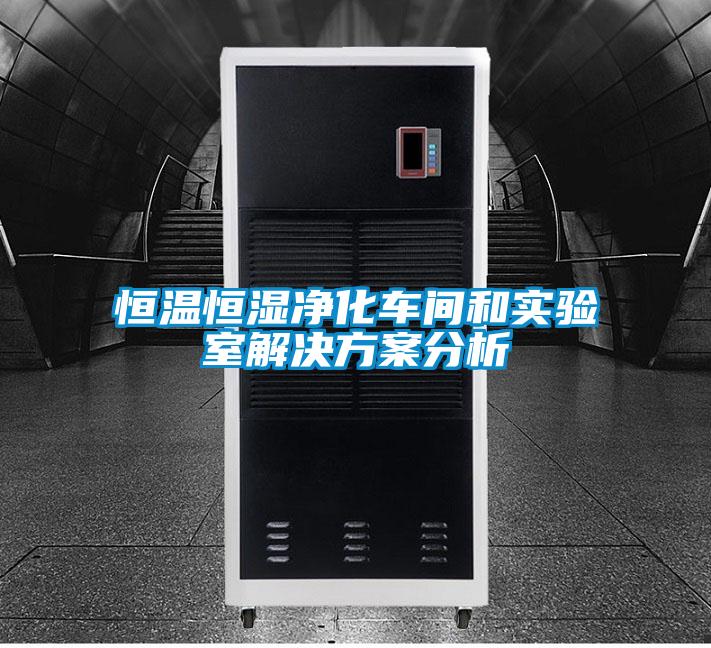 恒温恒湿净化车间和实验室草莓成人在线观看分析