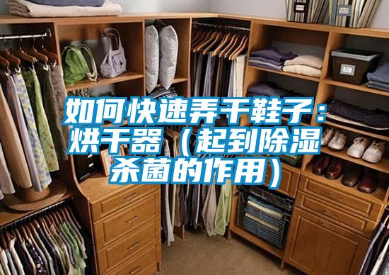 如何快速弄干鞋子：烘干器（起到除湿杀菌的作用）