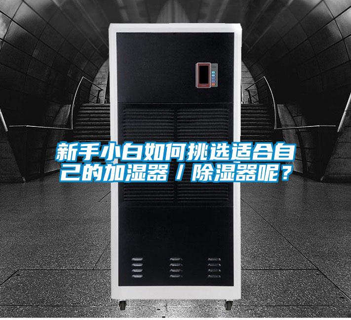 新手小白如何挑选适合自己的加湿器／除湿器呢？
