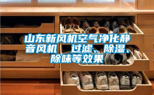 山东新风机空气净化静音风机  过滤、除湿、除味等效果