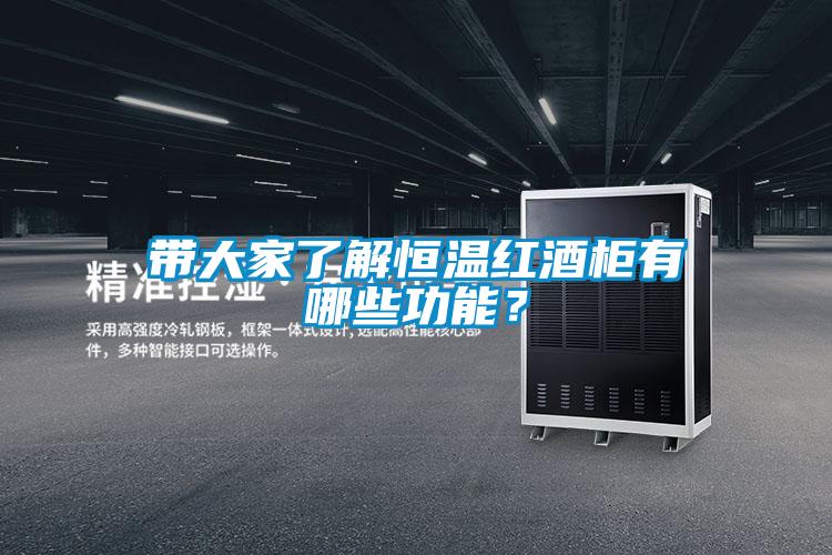 带大家了解恒温红酒柜有哪些功能？