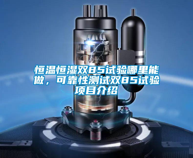恒温恒湿双85试验哪里能做，可靠性测试双85试验项目介绍