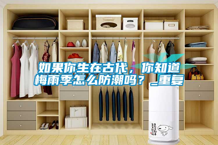 如果你生在古代，你知道梅雨季怎么防潮吗？_重复