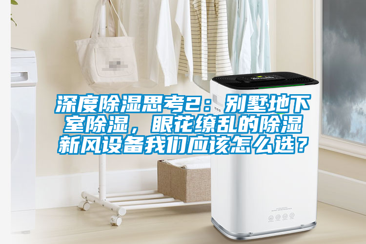 深度除湿思考2：别墅地下室除湿，眼花缭乱的除湿新风设备草莓视频污污版应该怎么选？