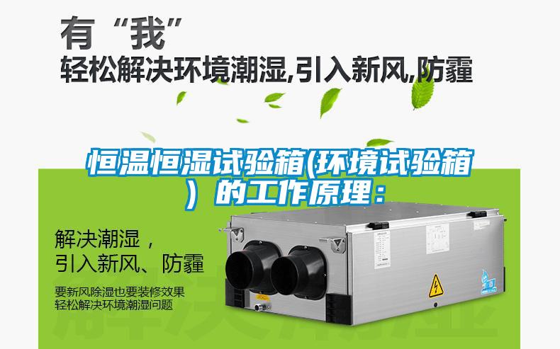 恒温恒湿试验箱(环境试验箱）的工作原理：