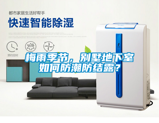 梅雨季节，别墅地下室如何防潮防结露？