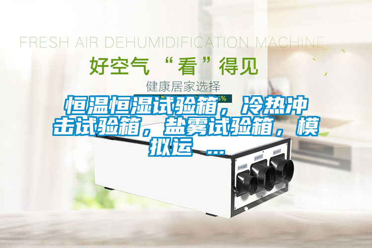 恒温恒湿试验箱，冷热冲击试验箱，盐雾试验箱，模拟运 ...