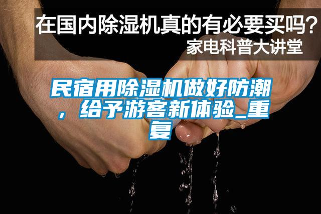 民宿用草莓视频APP在线观看做好防潮，给予游客新体验_重复