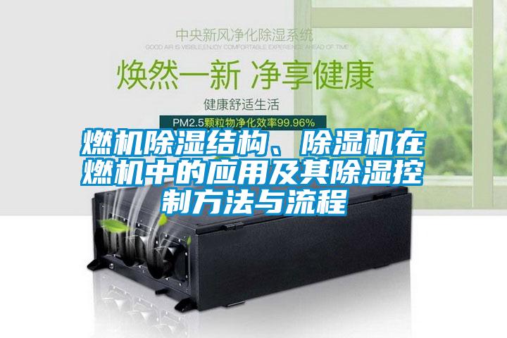 燃机除湿结构、草莓视频APP在线观看在燃机中的应用及其除湿控制方法与流程