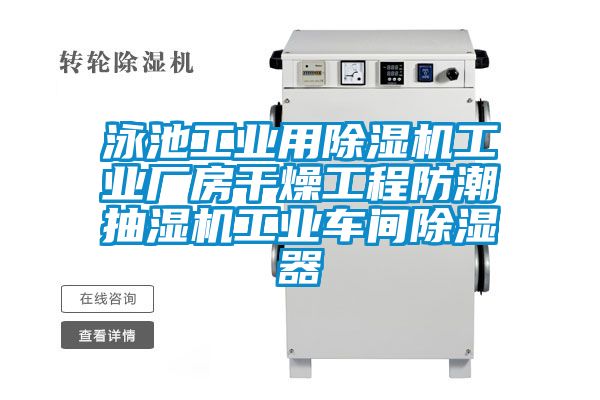 泳池工业用草莓视频APP在线观看工业厂房干燥工程防潮抽湿机工业车间除湿器