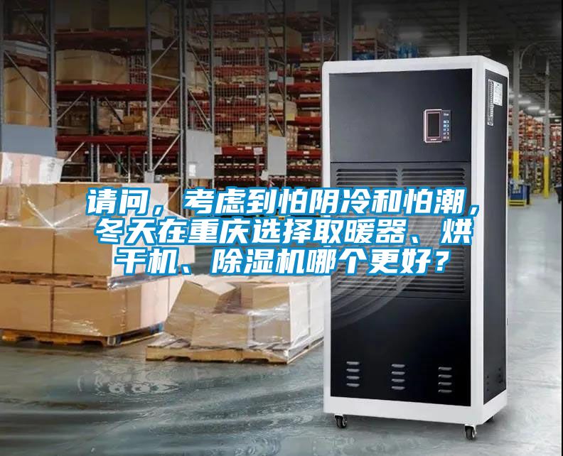 请问，考虑到怕阴冷和怕潮，冬天在重庆选择取暖器、烘干机、草莓视频APP在线观看哪个更好？